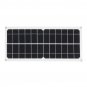 10W 12V/5V USB Solar Panel Power System Battery Charger Generator LED Light Bulb W/ 10A Controller