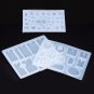 113Pcs DIY Resin Casting Mould Pendant Molds Jewelry Making Silicone Craft Kit
