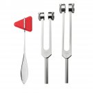 128Hz 256Hz Tuning Fork percussion hammer Set Surgical Physical Diagnostic Instrument Kit