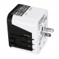 AUGIENB Global Universal Conversion Plug Socket 4 USB Travel Adapter