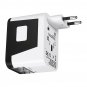 AUGIENB Global Universal Conversion Plug Socket 4 USB Travel Adapter