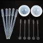 78Pcs/Set Resin Casting Mold Kit Silicone Mould Making Jewelry Pendant Mould Craft DIY Set
