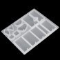 78Pcs/Set Resin Casting Mold Kit Silicone Mould Making Jewelry Pendant Mould Craft DIY Set