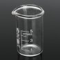 7Pcs 5 10 25 50 100 150 250mL Beaker Set Graduated Borosilicate Glass Beaker Volumetric Measuring La
