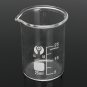 7Pcs 5 10 25 50 100 150 250mL Beaker Set Graduated Borosilicate Glass Beaker Volumetric Measuring La