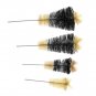 4Pcs/Set 100/250/500/1000ML Triangle Flask Taper Bottle Cone Cleaning Bristle Brushes
