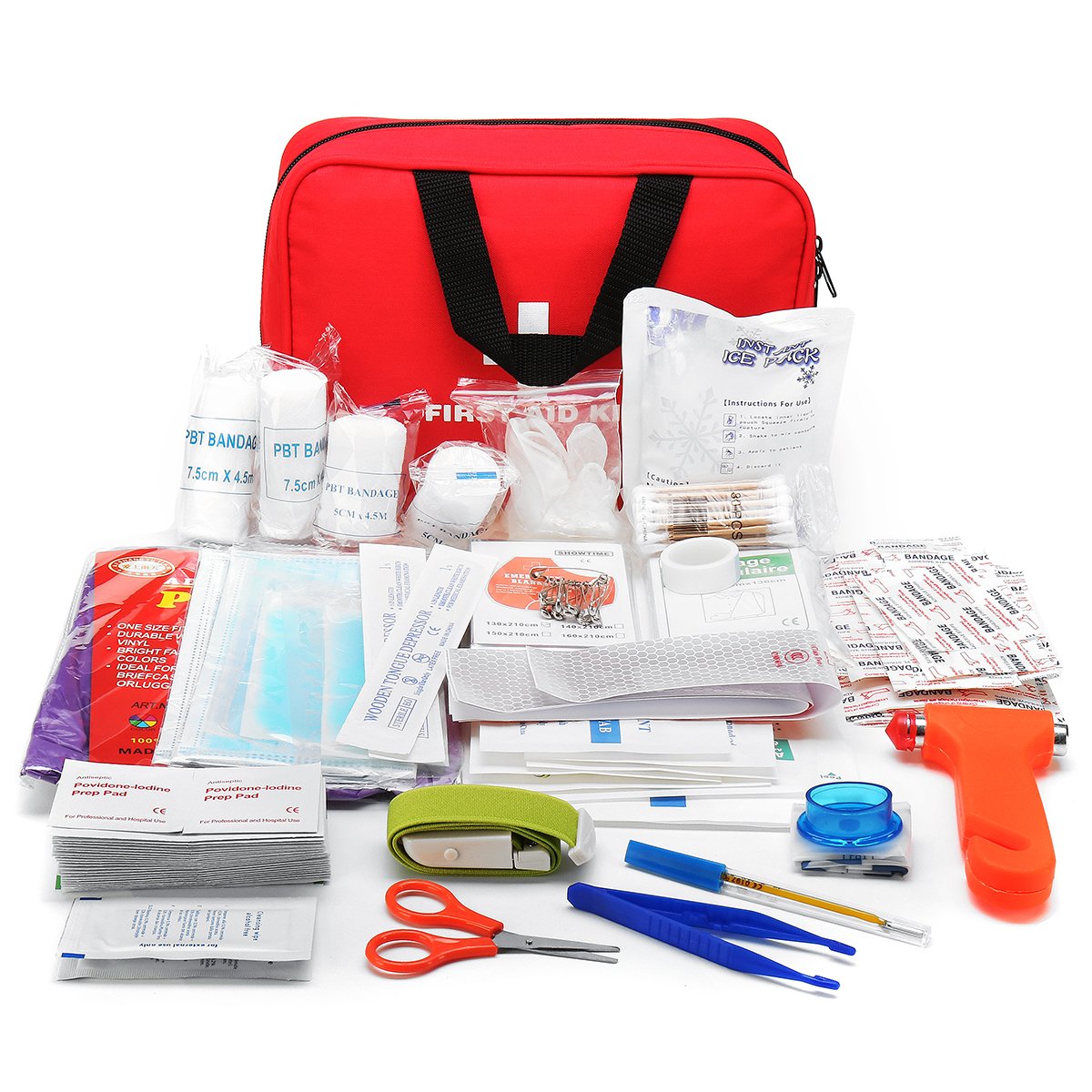234Pcs Upgraded Outdoor Emergency Survival Kit Gear SOS First Aid for Home Office Boat Camping Hikin