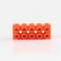 H2519-5 Dual Row Plastic Terminal 600V 36A 6 Positions Screw Terminal Block Cable Connector Barrier 