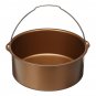 6Pcs 8 Inch Air Fryer Accessories Set Cake Pizza BBQ Roast Barbecue Baking Pan