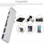 7 IN 1 Type-C HD 4K Card Reader USB Hub Multifunctional Hub USB3.0 Type C Hub