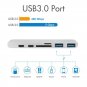 7 IN 1 Type-C HD 4K Card Reader USB Hub Multifunctional Hub USB3.0 Type C Hub