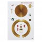 DIY Handcraft Painting Paper Model Kit Instruction Manual Book