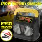 12V/24V 240W Battery Charger Suitable For 6-200ah High-Power Intelligent Repair Charger