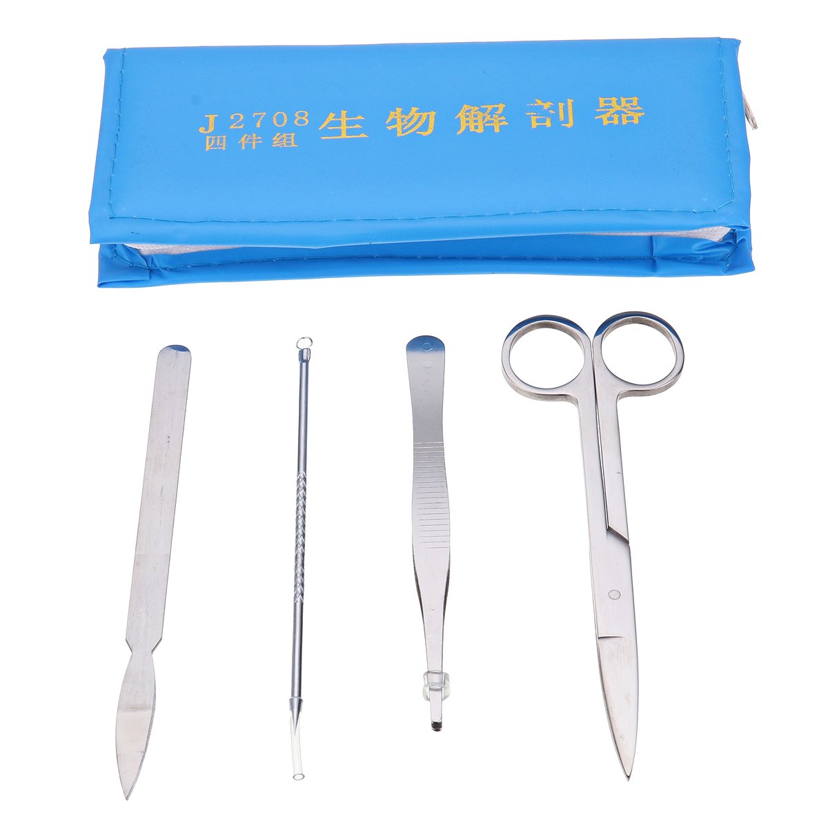 4Pcs/Set Biological Dissecting Dissection Experiment Anatomy Scalpel Tools Kit Scalpel Blade Medical