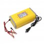 DC 12V 8A Pulse Repair Charger for Car Motorcycle AGM GEL WET Lead Acid Battery LCD Display