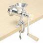 Aluminum Manual Meat Grinder Chopper Hand Operated Mincer Stuffer Noodle Sausage Filler Kibbe Maker