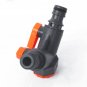 2 Way Garden Hose Splitter Tap Connector Y-Type Adaptor Two Outlet Shut Off