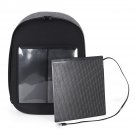 DC 5V LED Dynamic Display WiFi Backpack Laptop Notebook APP Control 20L School Bag Waterproof