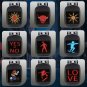 DC 5V LED Dynamic Display WiFi Backpack Laptop Notebook APP Control 20L School Bag Waterproof
