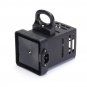 220V Black Shisha Charcoal Stove Heating Hot Plate Coal Burner Pipes Accessories Two-hole EU Plug