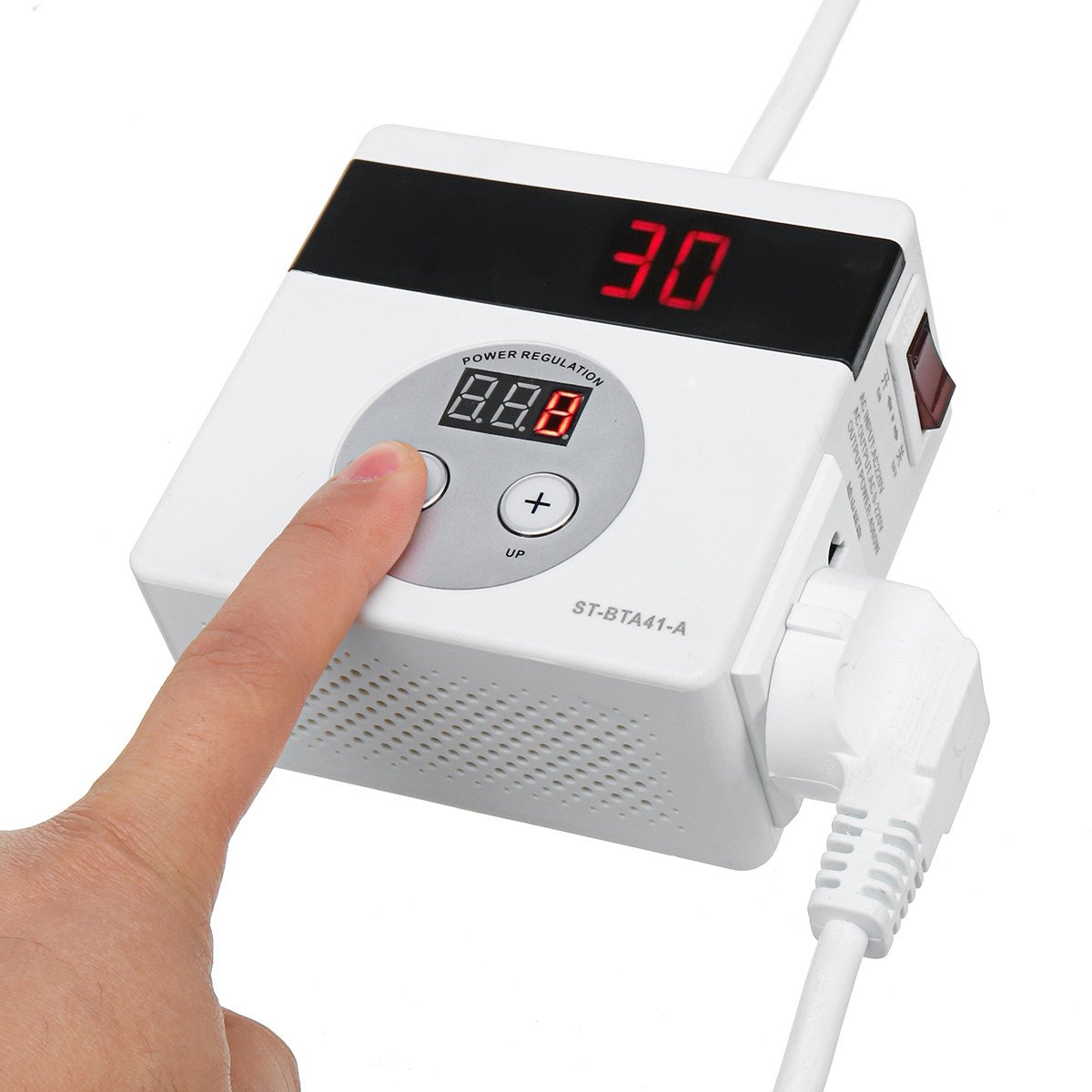 220V 4000W Variable Voltage Controller Regulator For Fan Speed Motor Control Thermostats