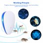 AUGIENB 220V Variable Frequency Ultrasonic Pest Repeller Electronic Home Pests Control Anti Spiders