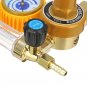 M14x1.5 0-25mpa Argon Pressure Regulator Flow Meter Gauge
