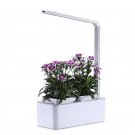 Automatic Watering Planting Garden Creative Soilless Flower Pot LED Artificial Sunlight Cultivation 