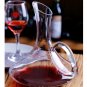 1700ML Elegant Crystal Glass Decanter and 2 Cups Pourer Water Carafe Bottle Table Aerator Carafe