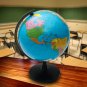 25cm Rotating World Earth Globe Atlas Map Geography Education Xmas Gift