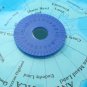 25cm Rotating World Earth Globe Atlas Map Geography Education Xmas Gift