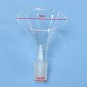 90mm 24/29 Joint Glass Powder Funnel Laboratory Glassware 90mm Top Diameter