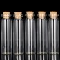 5 Pcs/Lots 22*80mm 20ml Empty Tiny Small Clear Message Glass Drifting Bottles Vials With Cork For St