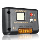 Solar Charge Controller 15A LCD Display Controller Solar Controller For PWM Solar Power Panel Water 