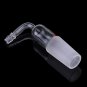 24/40 Glass Adapter Cone To Rubber Tube Right Angle Connection Hose Inlet Lab Glassware