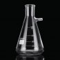 500mL Clear Borosilicate Glass Filtering Flask Vacuum Filtration Flask Bottle Lab Glassware