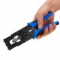Profession Crimp Tool Kit RG59/58/6 Coax Compression Crimping Connectors BNC/RCA/F