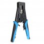 Profession Crimp Tool Kit RG59/58/6 Coax Compression Crimping Connectors BNC/RCA/F