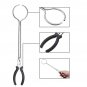 39cm Stainless Steel Crucible Tong Clamp Graphite Melting Furnace Pliers Tool