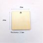 25Pcs Blank Square Wood Chips Sheet Hanging Tags Ornament Laser Engraving DIY Art Wedding Decoration