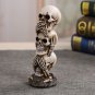 Skull Car Ornament Hear/See/Speak No Evil Stacked Totem Pole Desktop Furnishing Articles Gothic Dark