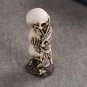 Skull Car Ornament Hear/See/Speak No Evil Stacked Totem Pole Desktop Furnishing Articles Gothic Dark