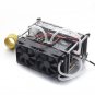 220V 2100W Mini Induction Heating Machine Heater Air Water Double Cooling DIY Device Science Model K