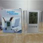 Digital Timer Temperature Thermometer Screen Alarm Olock Calendar PenHolder Case