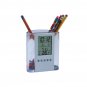 Digital Timer Temperature Thermometer Screen Alarm Olock Calendar PenHolder Case