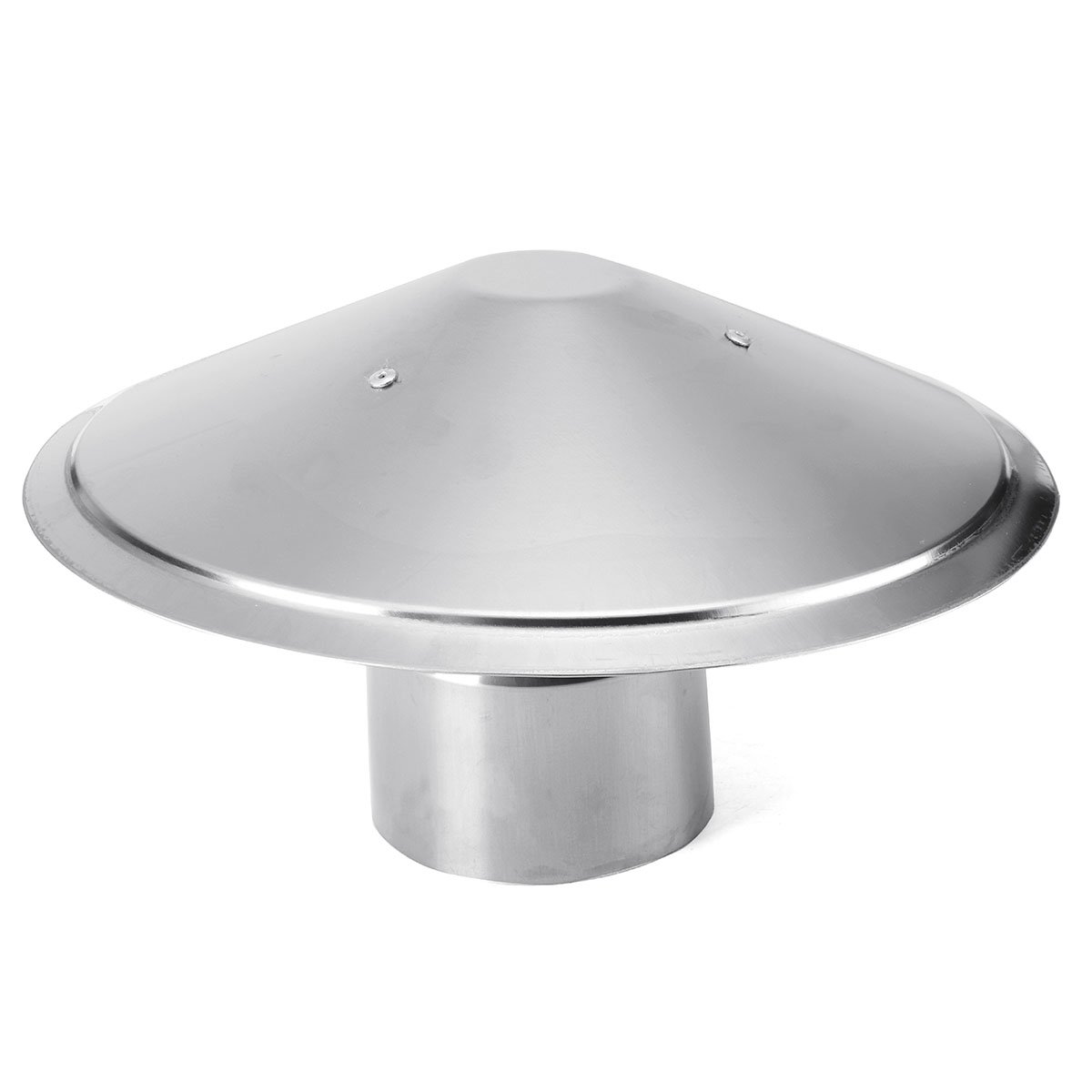 8 Inch Stove Pipe Chimney Cap Galvanized Iron Mushroom Shaped Roof Ventilation