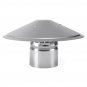 8 Inch Stove Pipe Chimney Cap Galvanized Iron Mushroom Shaped Roof Ventilation