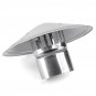 8 Inch Stove Pipe Chimney Cap Galvanized Iron Mushroom Shaped Roof Ventilation