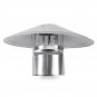 8 Inch Stove Pipe Chimney Cap Galvanized Iron Mushroom Shaped Roof Ventilation