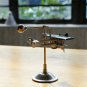 Digital Magnetic Levitation Solar Auto Rotation Small Aircraft Model Kids Toy Science Teaching Tool